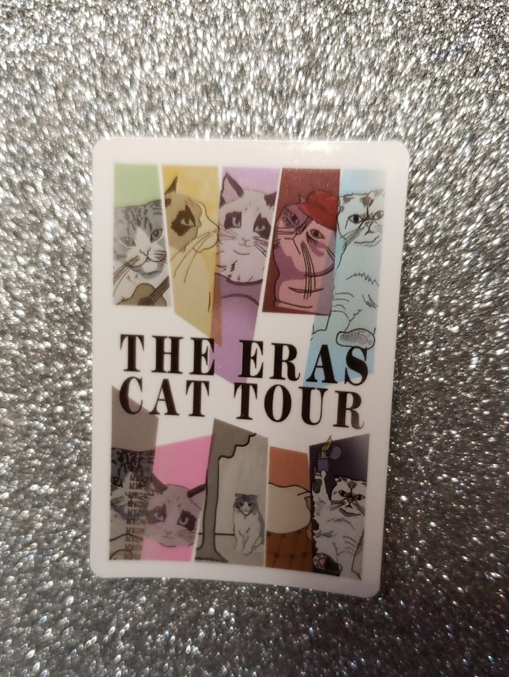 10/$10 Taylor Swift Waterproof Sticker cat